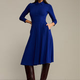Sukienka NATURAL BEAUTY art blue