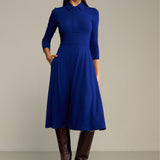 Sukienka NATURAL BEAUTY art blue