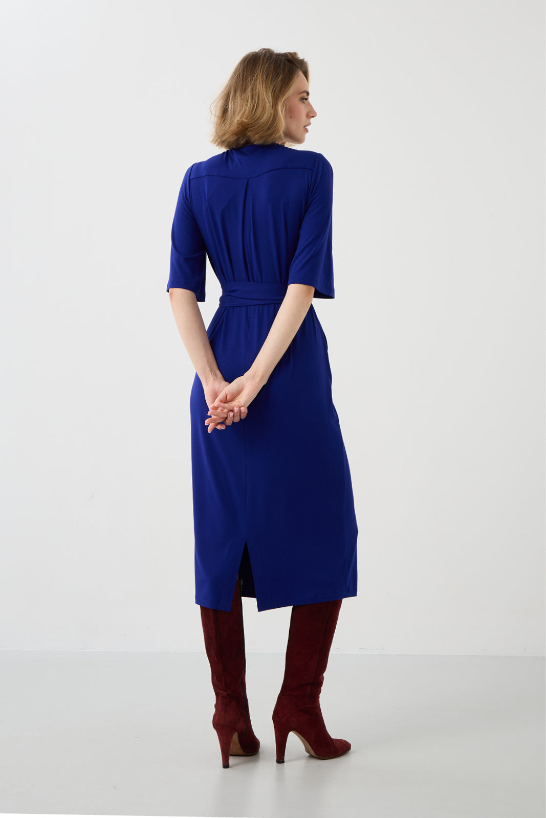 Dress MY BRILLIANT FRIEND art blue