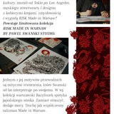 Sukienka DREAMGIRL z długim rękawem print Swanski Studio red