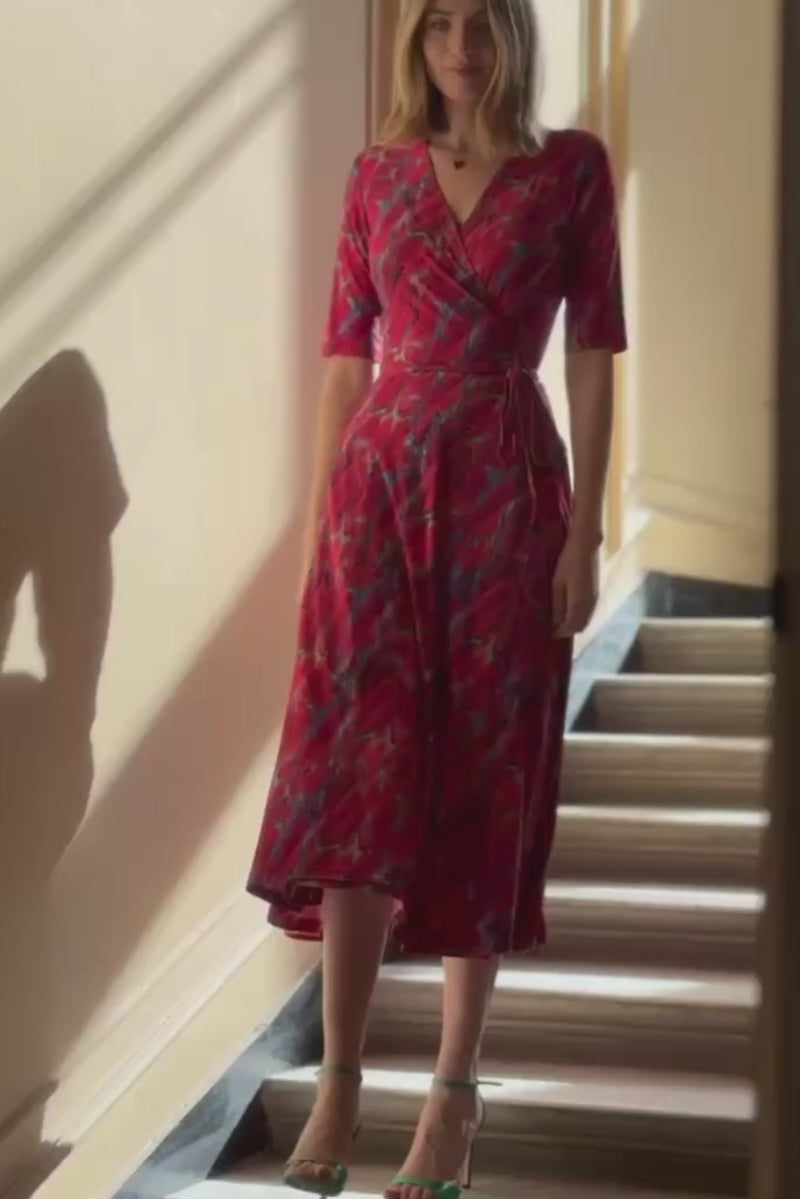 Sukienka DREAMGIRL print c'est la vie